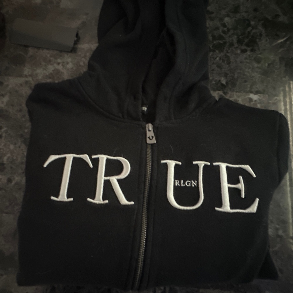 True Religion Zip Up Hoodie
